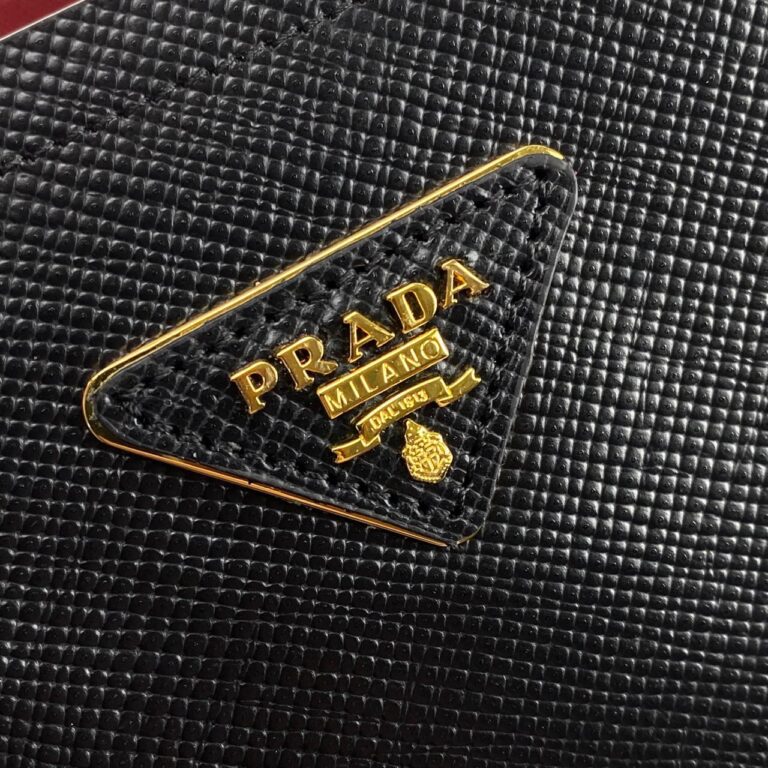 prada canta medium saffiano panier siyah