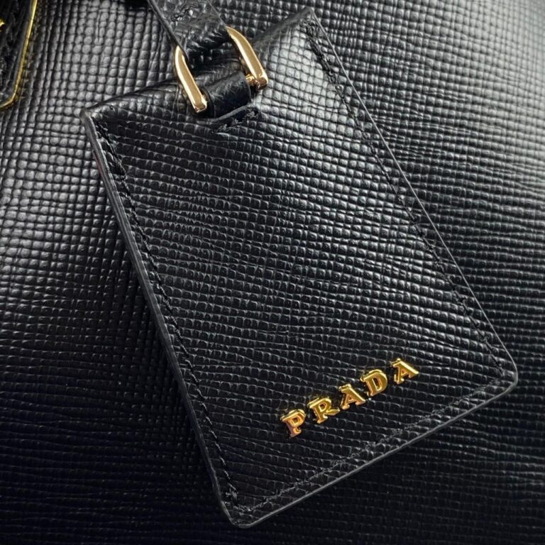 prada canta medium saffiano panier siyah