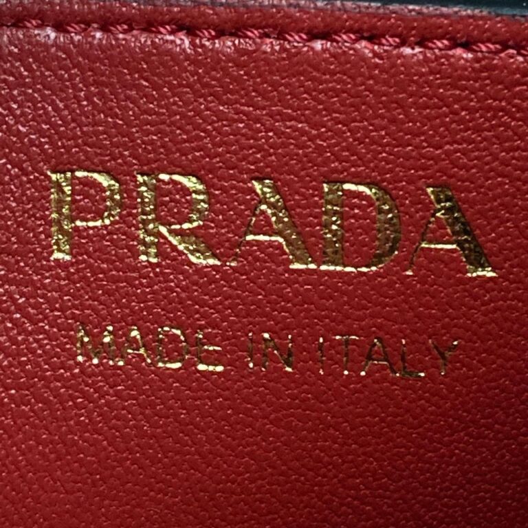 prada canta medium saffiano panier siyah