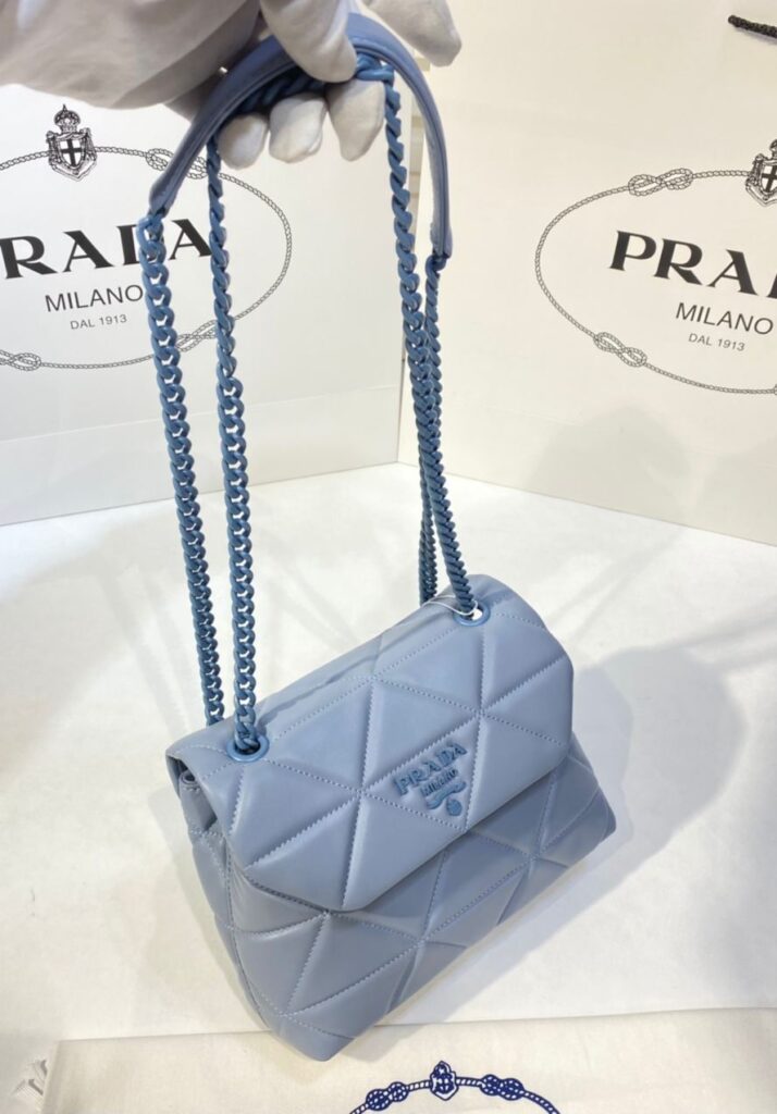 prada canta spectrum mavi mini boy 23x18