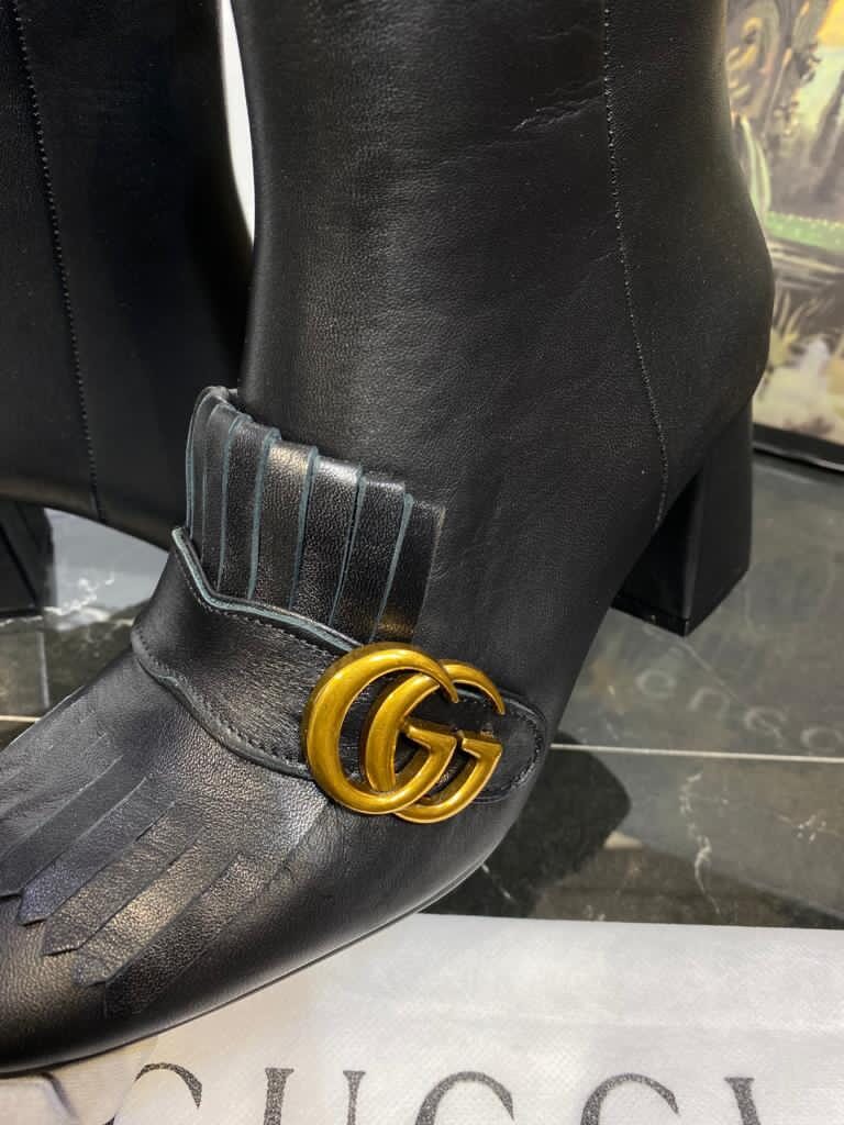 gucci bot ic dis hakiki deri ithal