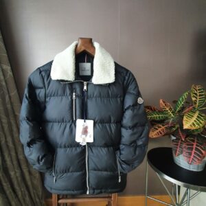 moncler mont siyah microgel dolgulu vip