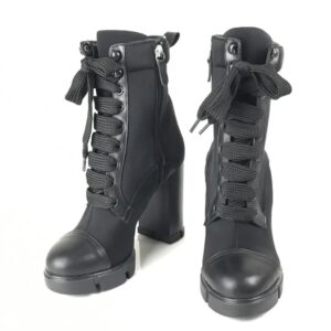 prada bot high heel laced topuk 9.5cm