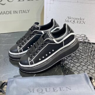 alexander mcqueen ayakkabi ozel seri siyah beyaz sneaker