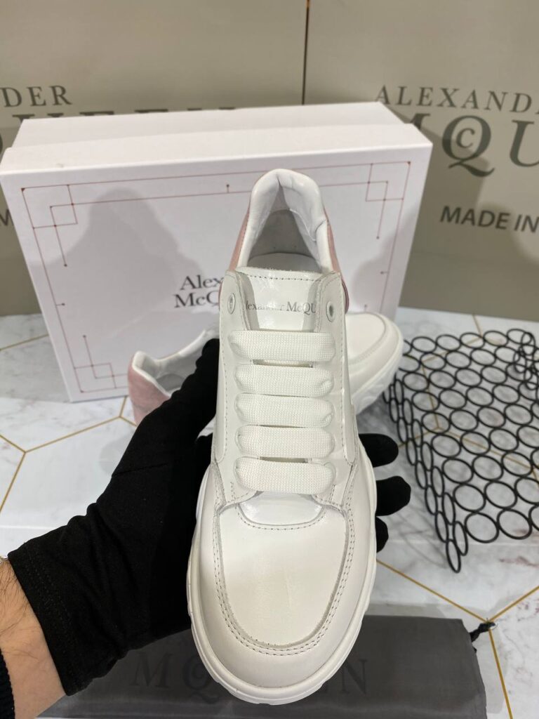 alexander mcqueen ayakkabi sneaker beyaz pudra