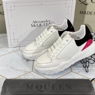 alexander mcqueen ayakkabi sneaker beyaz siyah pembe