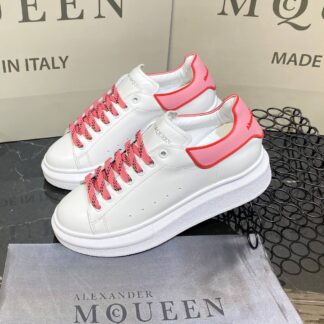 alexander mcqueen ayakkabi yeni sezon pembe beyaz kirmizi sneaker