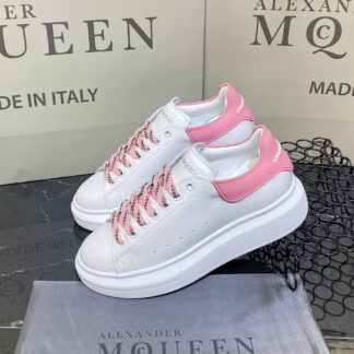 alexander mcqueen ayakkabi yeni sezon pembe beyaz sneaker