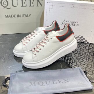 alexander mcqueen ayakkabi yeni sezon siyah beyaz kirmizi sneaker