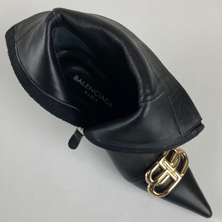 balenciaga ayakkabi bot square knife BB topuk 8.5 cm