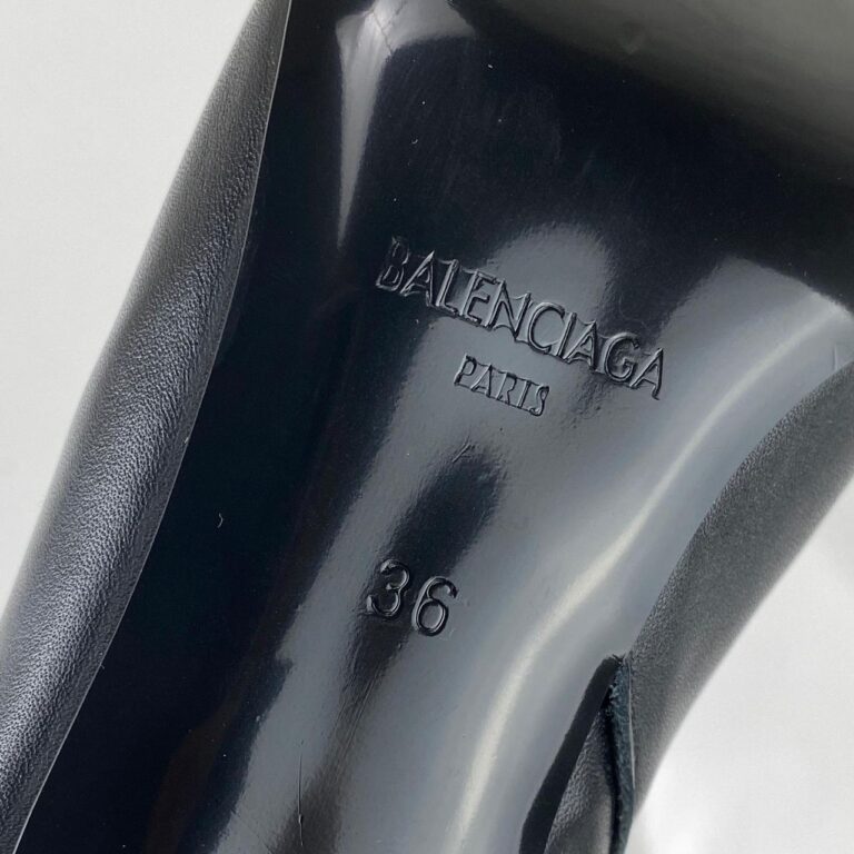 balenciaga ayakkabi bot square knife BB topuk 8.5 cm
