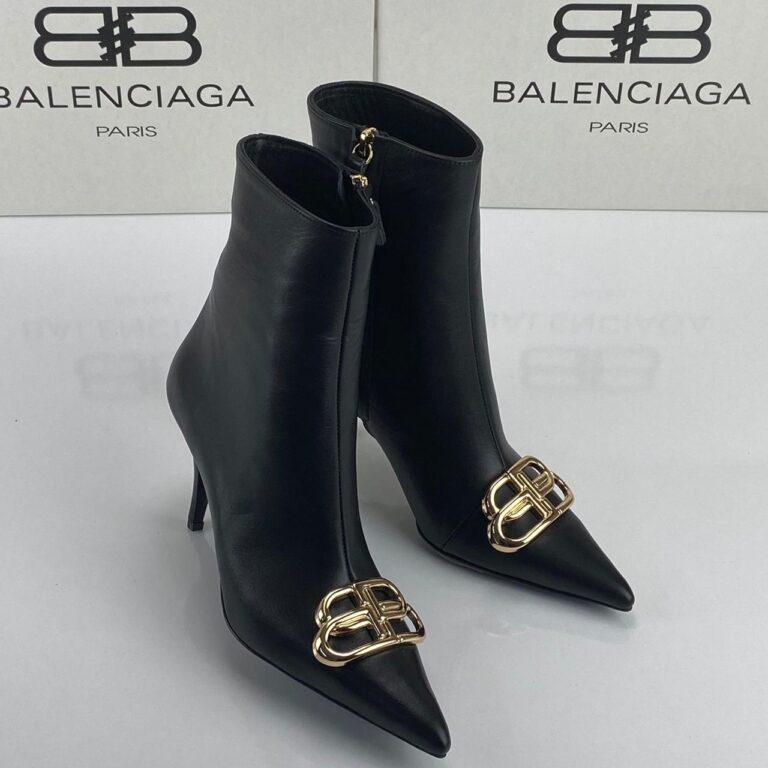 balenciaga ayakkabi bot square knife BB topuk 8.5 cm