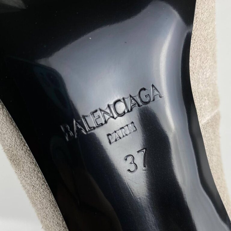 balenciaga ayakkabi vizon suet stiletto square knife