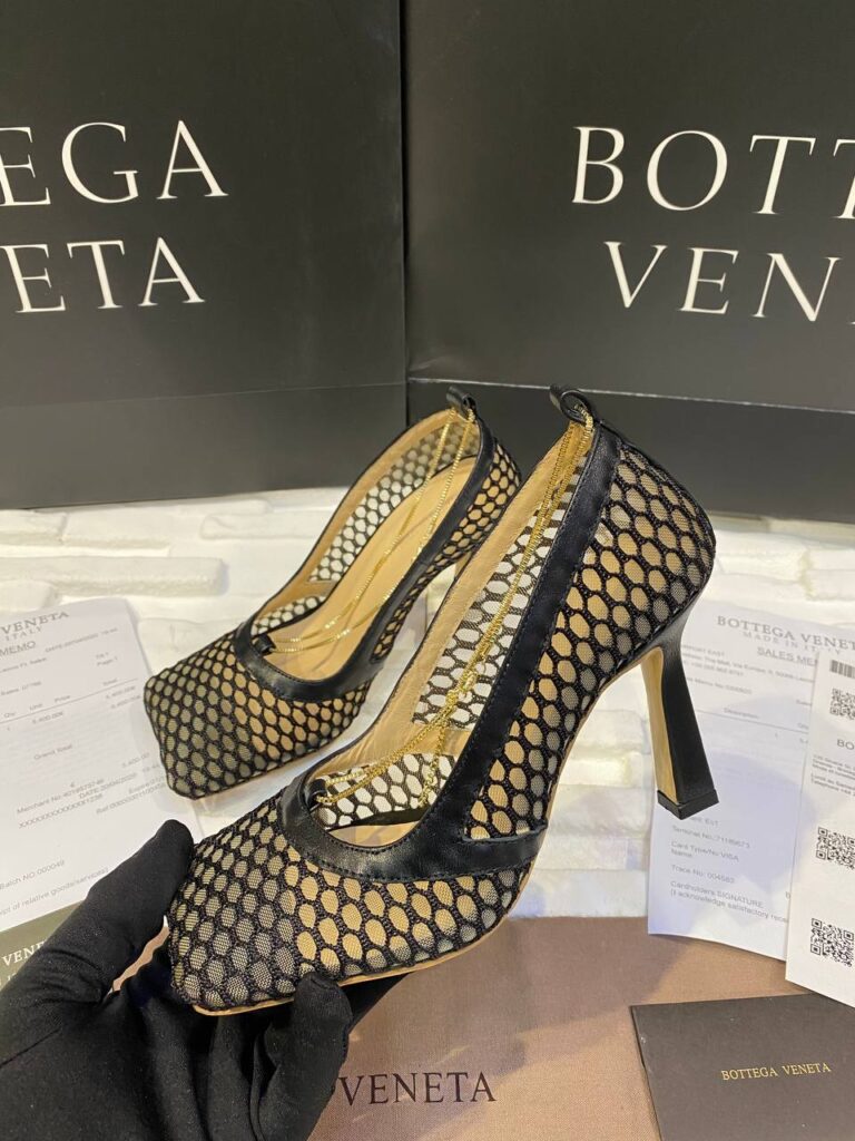 bottega veneta ayakkabi stretch pumps topuk 9 cm