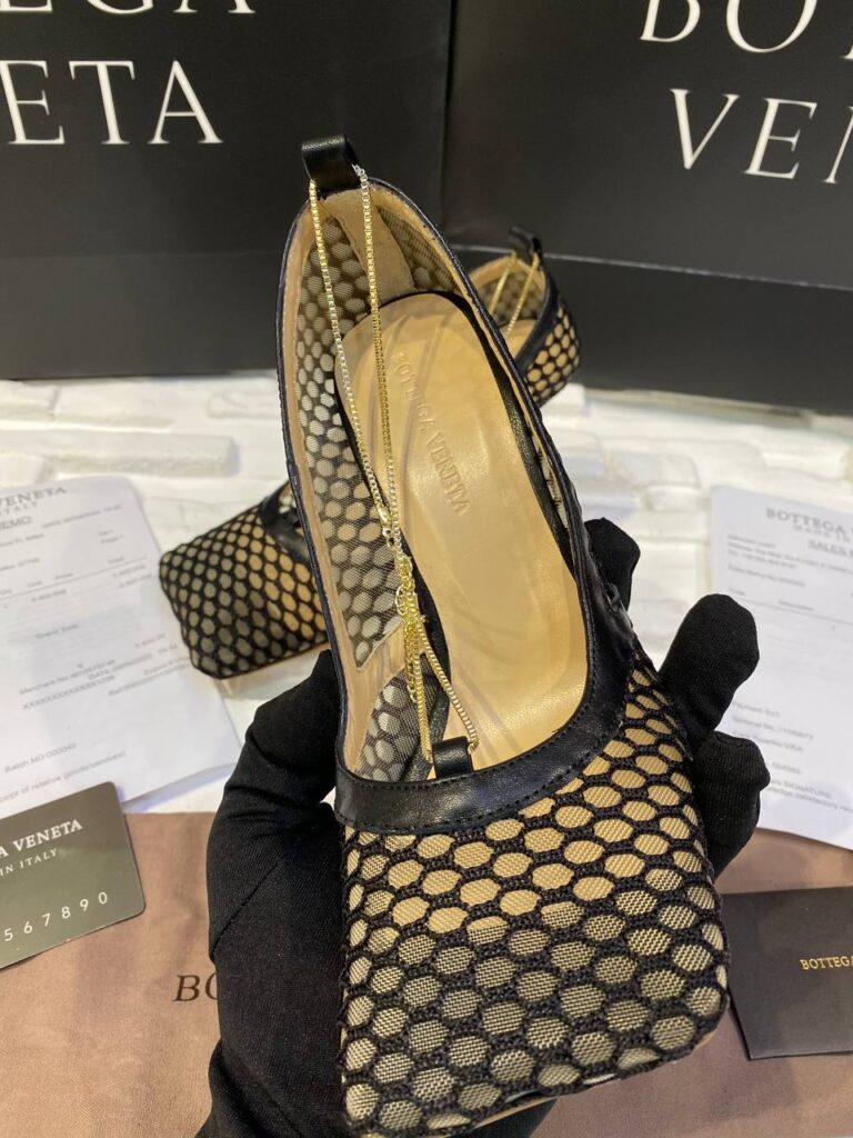 bottega veneta ayakkabi stretch pumps topuk 9 cm