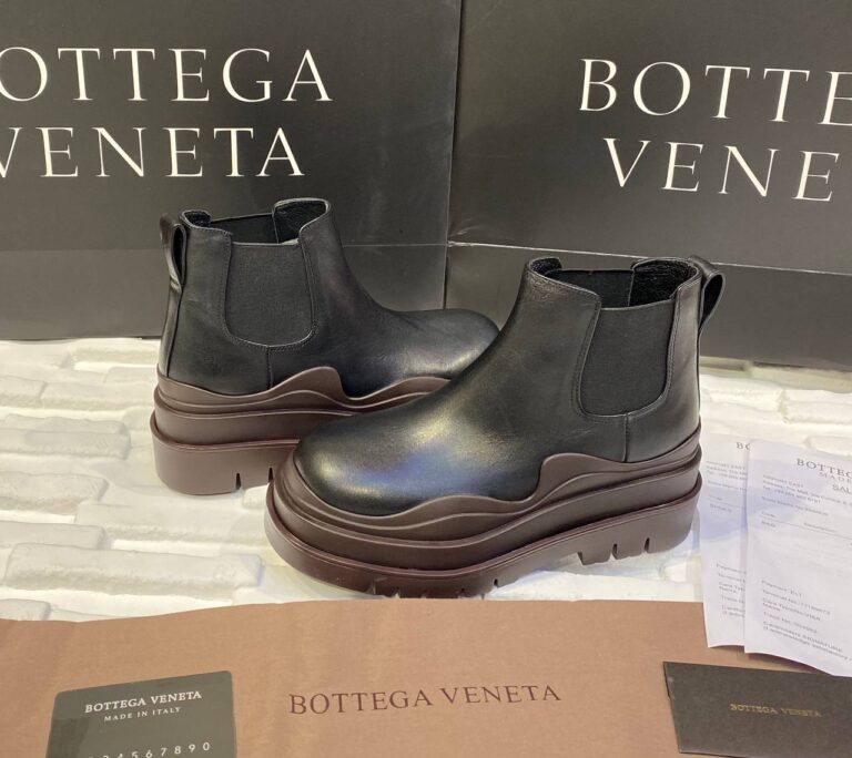 bottega veneta ayakkabi the tire boot bot kisa boy siyah kahve