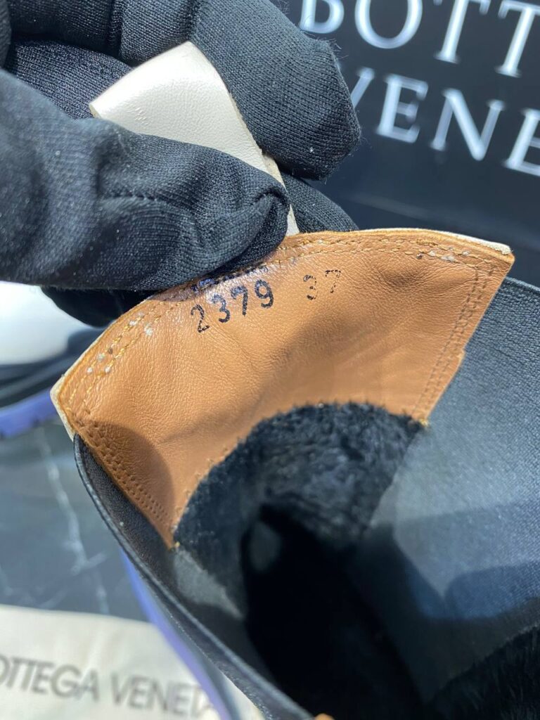 bottega veneta ayakkabi the tire boot bot uzun boy vizon siyah mor seffaf