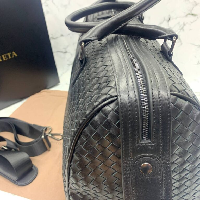 bottega veneta canta el valizi siyah 50x30x20 cm