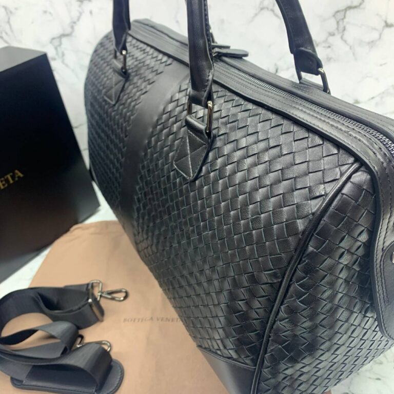 bottega veneta canta el valizi siyah 50x30x20 cm