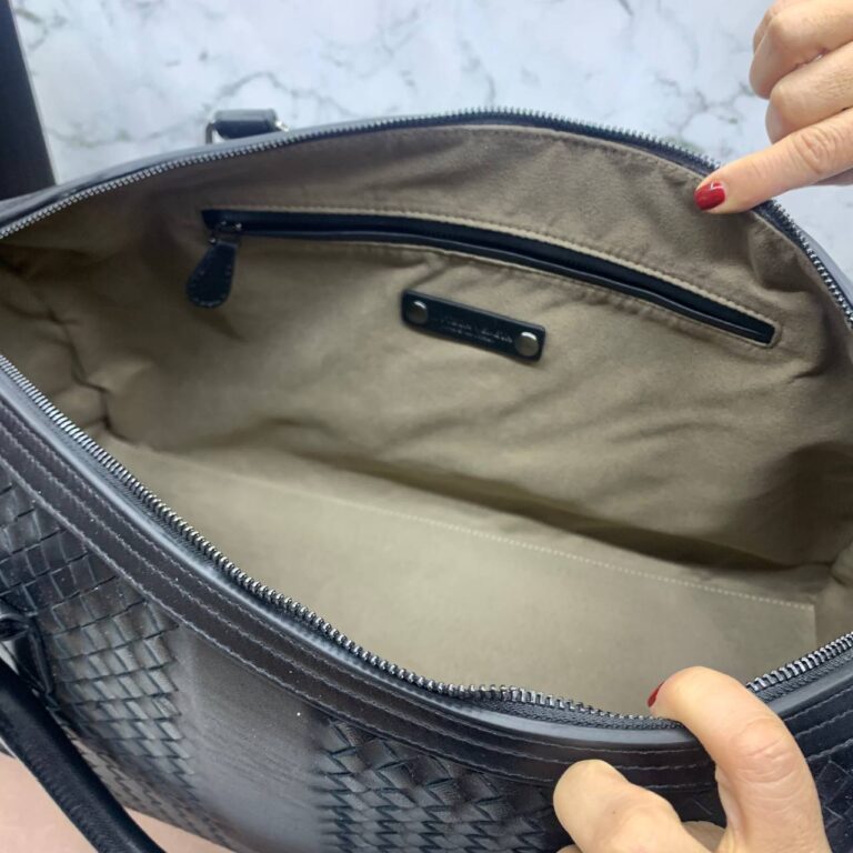 bottega veneta canta el valizi siyah 50x30x20 cm