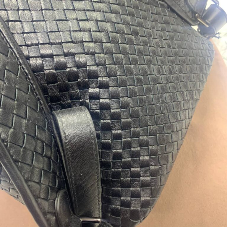 bottega veneta canta sirt siyah 30x40x19 cm