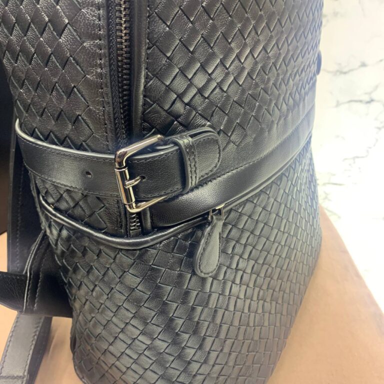 bottega veneta canta sirt siyah 30x40x19 cm