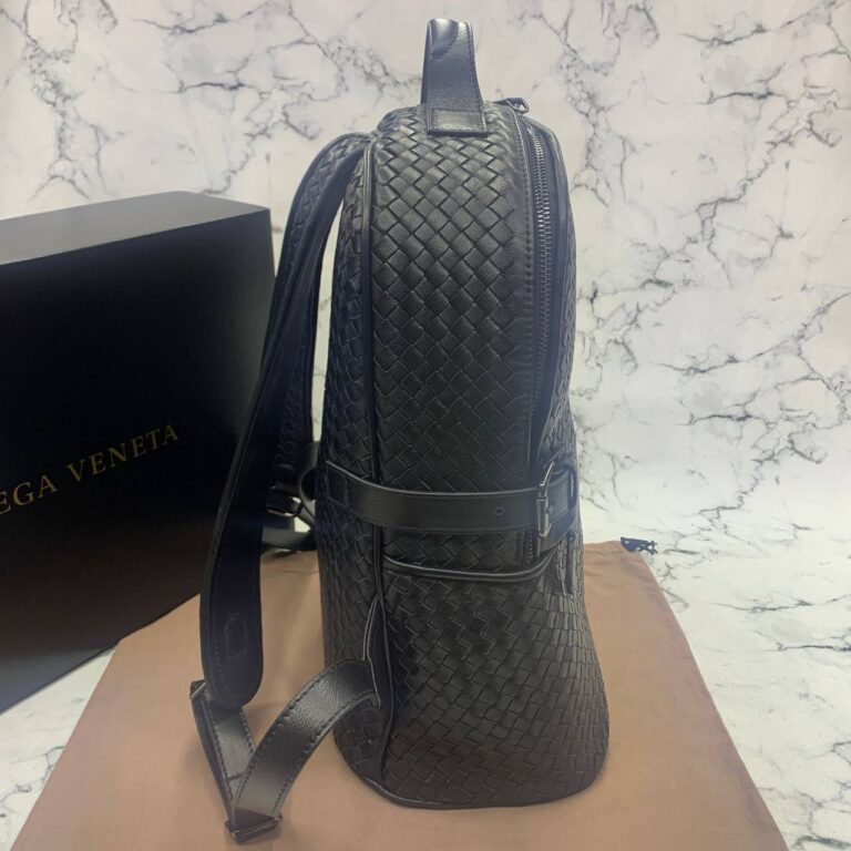 bottega veneta canta sirt siyah 30x40x19 cm