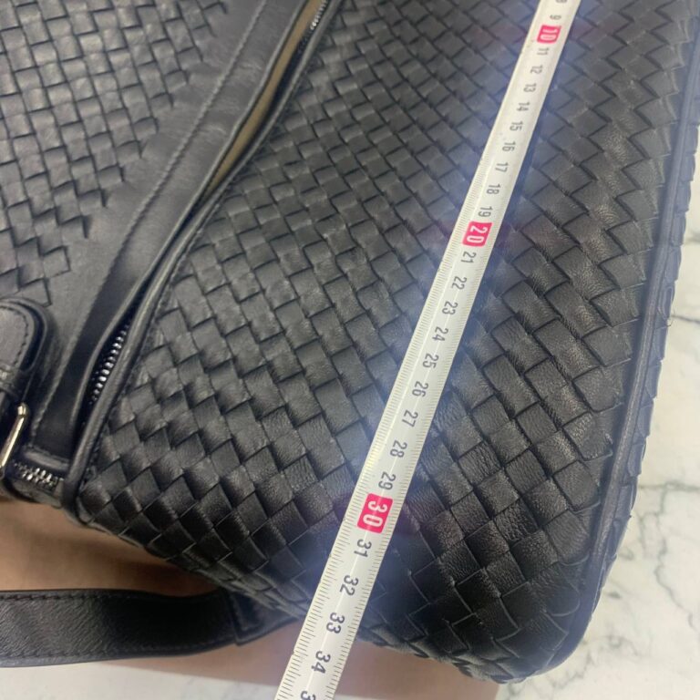 bottega veneta canta sirt siyah 30x40x19 cm