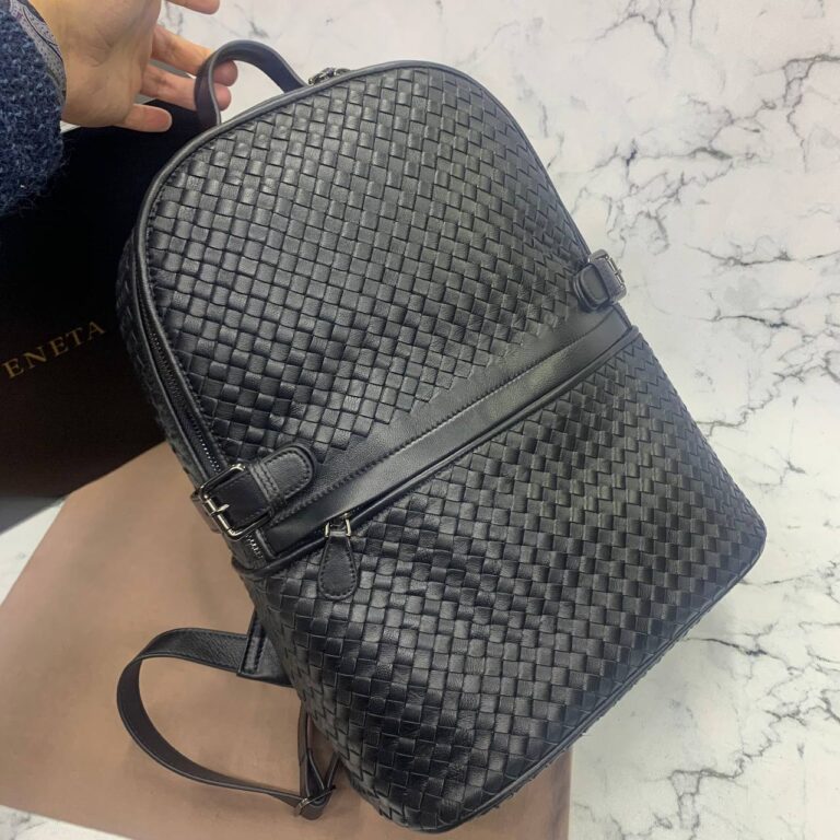 bottega veneta canta sirt siyah 30x40x19 cm