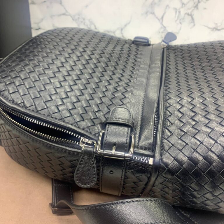 bottega veneta canta sirt siyah 30x40x19 cm