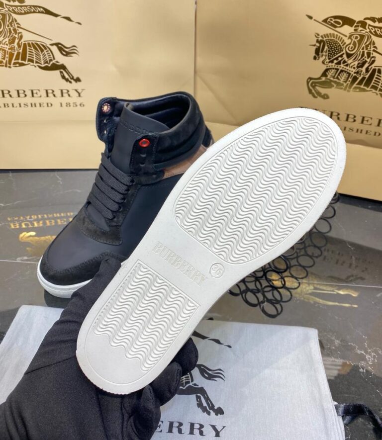 burberry ayakkabi bot siyah