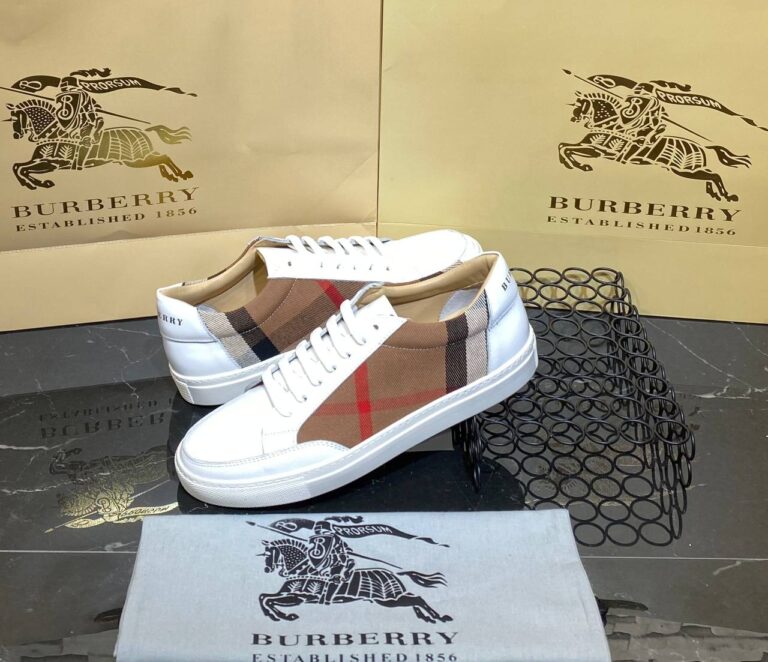 burberry ayakkabi sneaker classic beyaz
