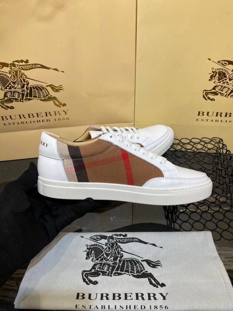 burberry ayakkabi sneaker classic beyaz