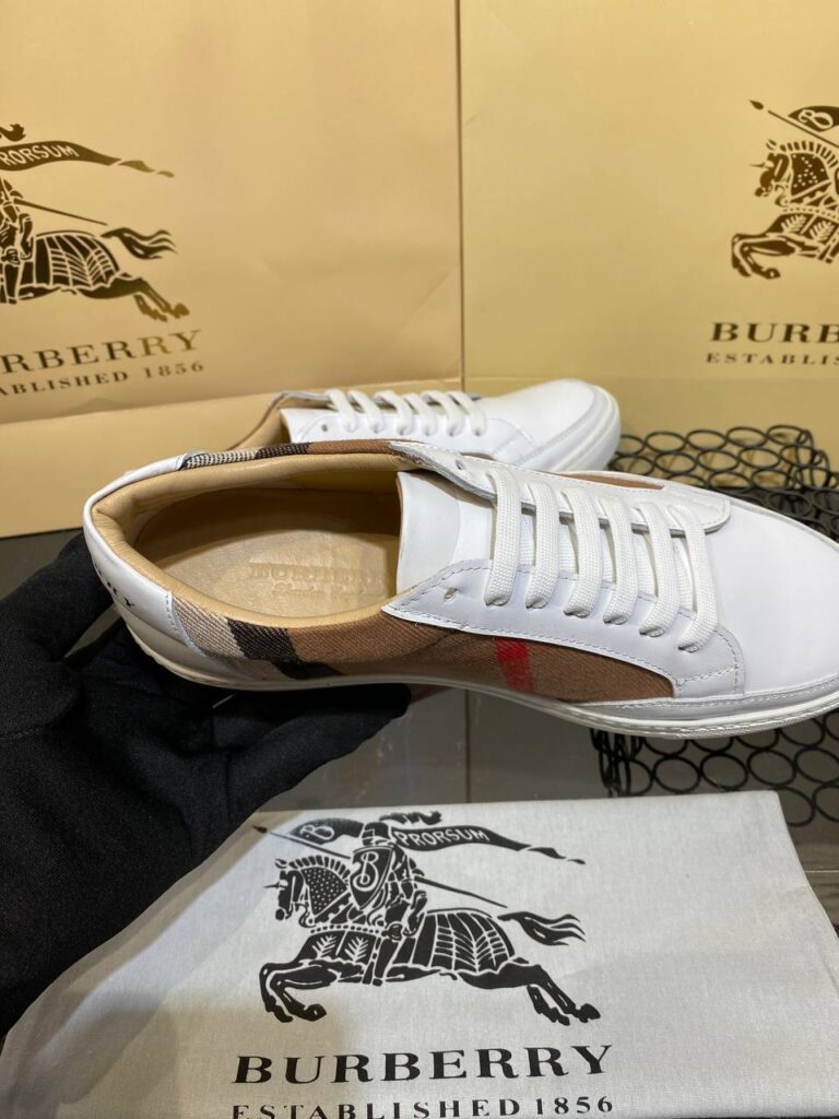 burberry ayakkabi sneaker classic beyaz