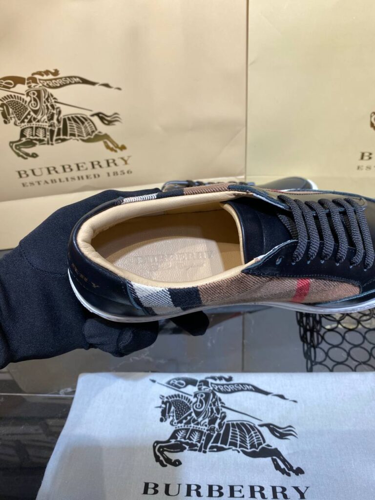 burberry ayakkabi sneaker classic siyah