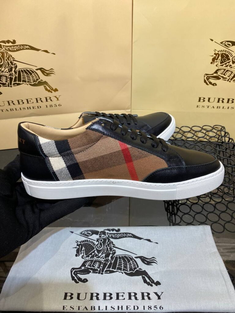 burberry ayakkabi sneaker classic siyah