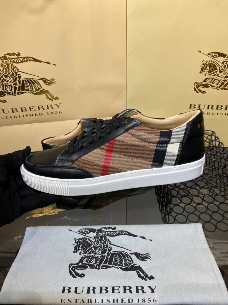burberry ayakkabi sneaker classic siyah