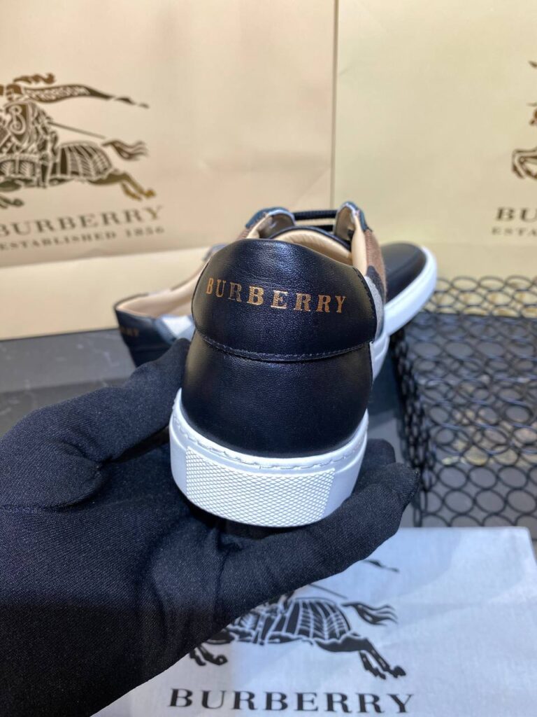 burberry ayakkabi sneaker classic siyah
