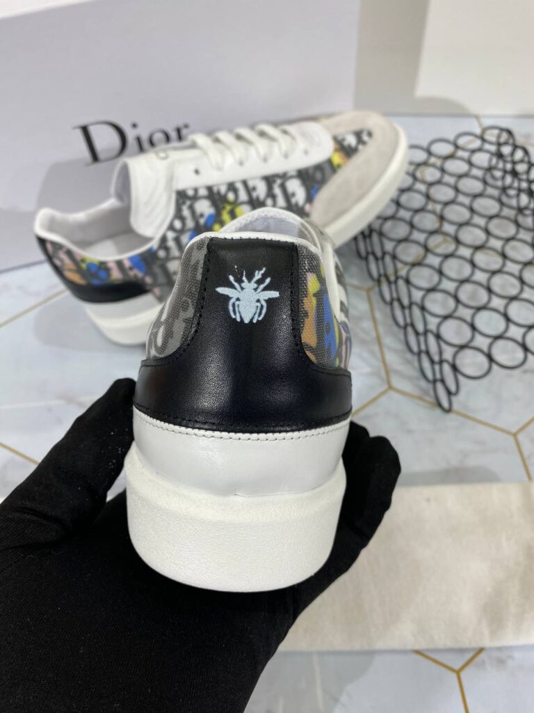 christian dior ayakkabi erkek sneakers beyaz desen