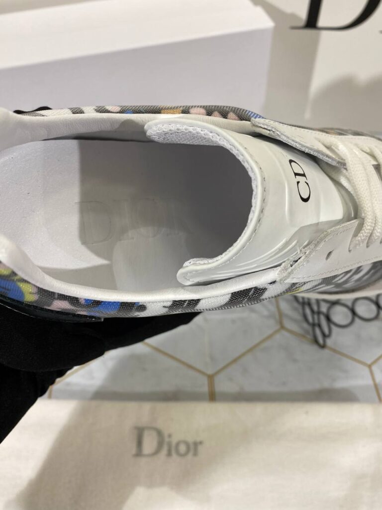 christian dior ayakkabi erkek sneakers beyaz desen