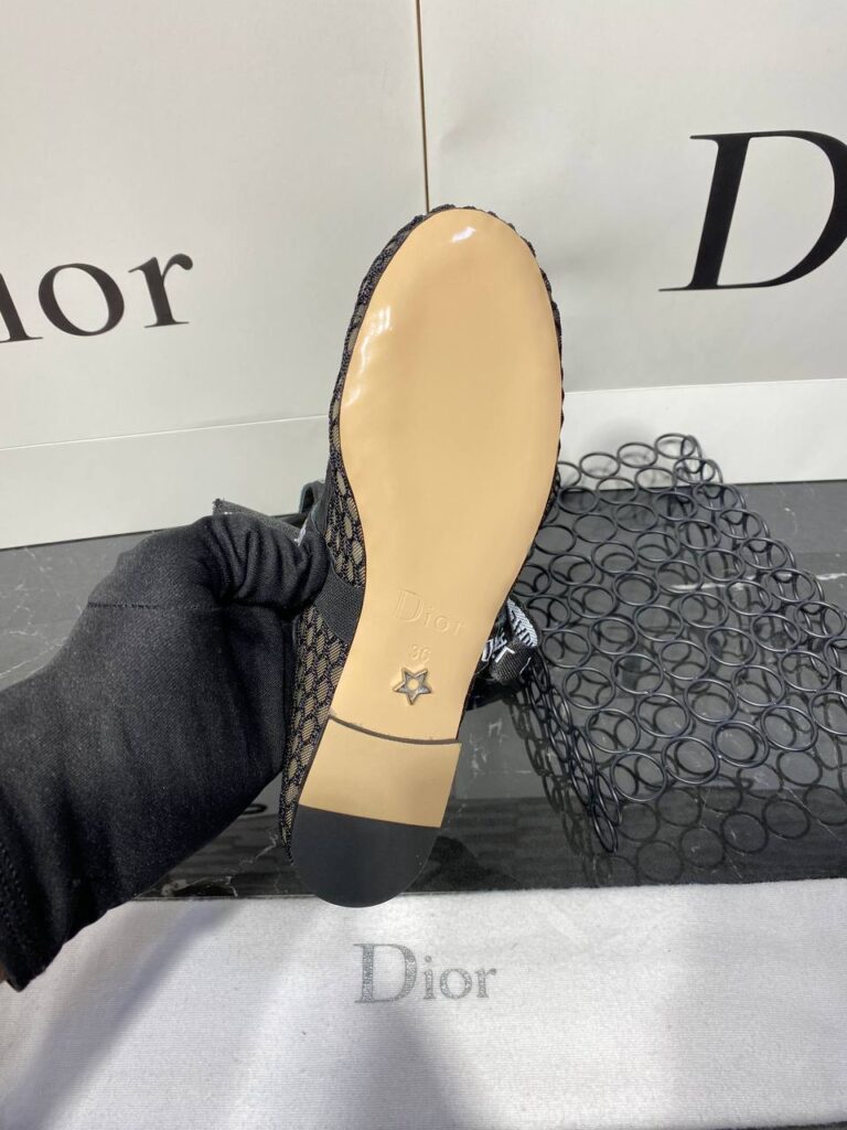 christian dior ayakkabi siyah ozel dizayn babet