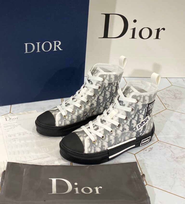 christian dior ayakkabi sneaker high top siyah beyaz