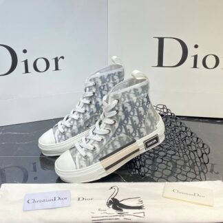 christian dior ayakkabi sneaker high top siyah beyaz gri