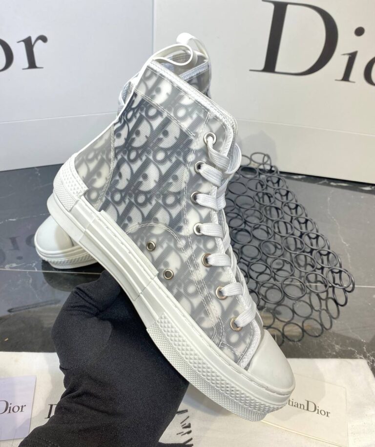 christian dior ayakkabi sneaker high top siyah beyaz gri