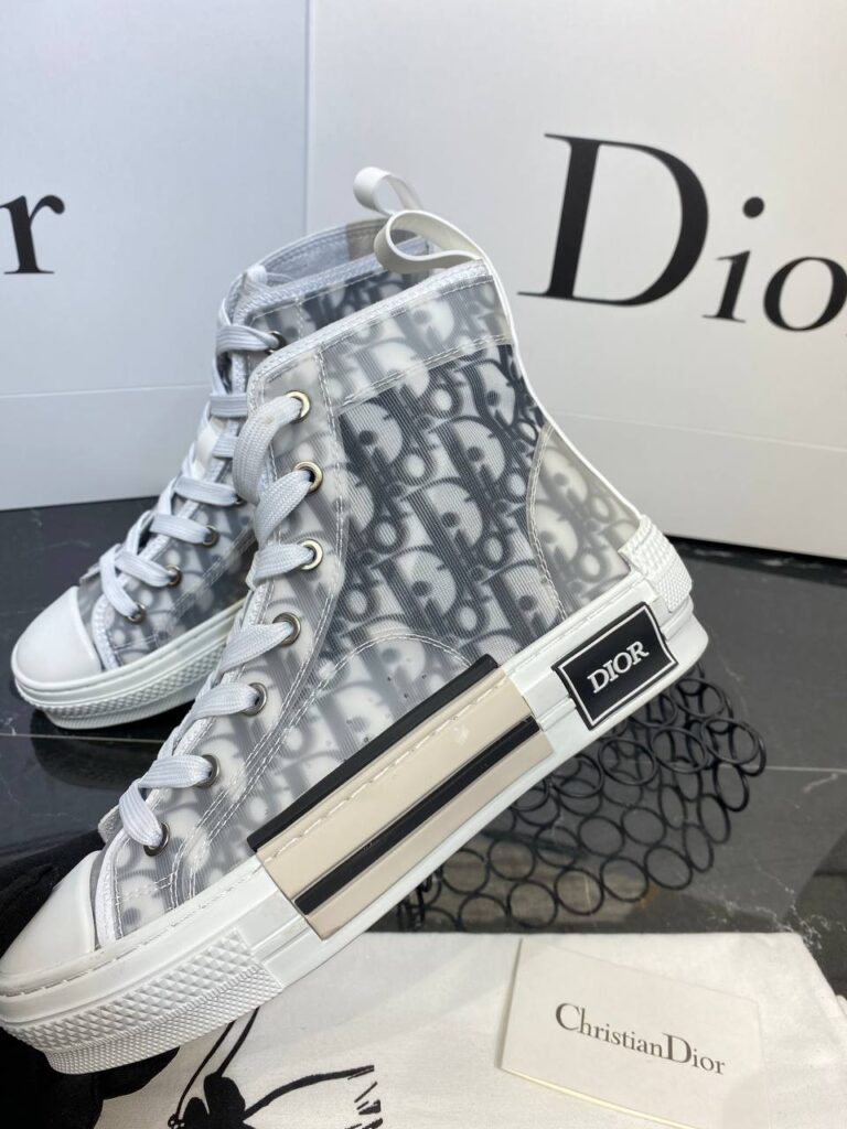 christian dior ayakkabi sneaker high top siyah beyaz gri