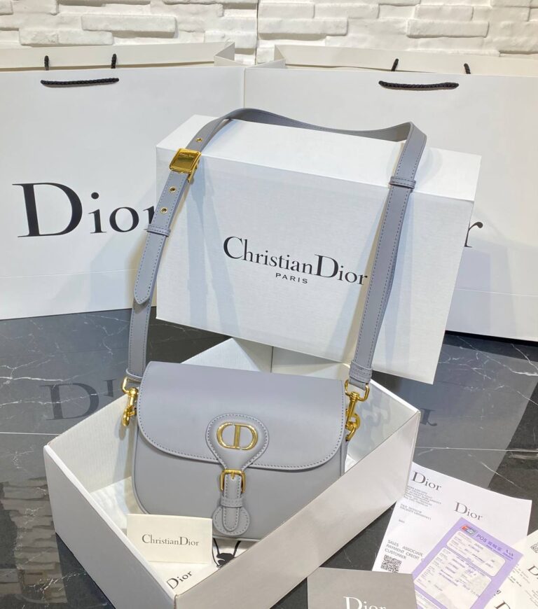christian dior canta booby gri 22x17 cm