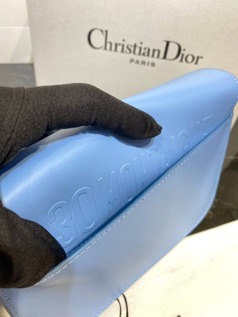 christian dior canta booby mavi 22x17 cm