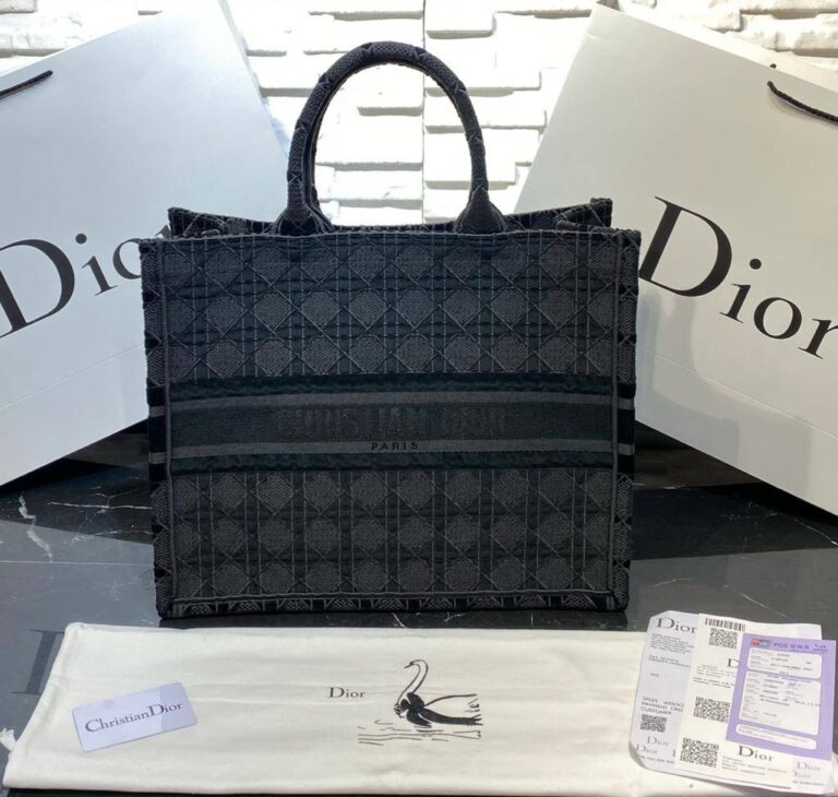 christian dior canta book tote kadife siyah 42x36 cm