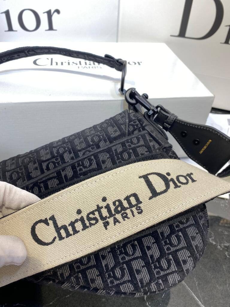 christian dior canta saddle siyah 25x20 cm