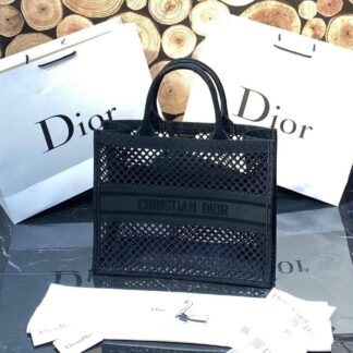 christian dior canta tote ozel seri siyah 42x36 cm
